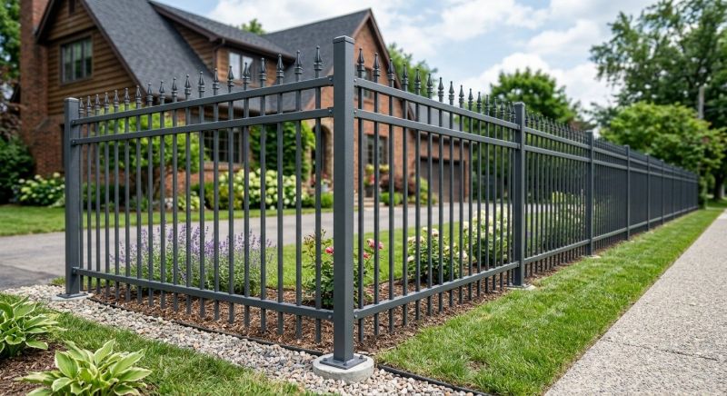 Metal Fence Installation in Grand Rapids, MI