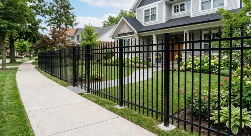 Metal Fence Installation in Alpharetta, GA