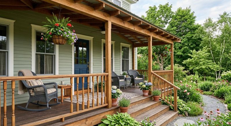 Wood Porch Construction in Norwalk, CT